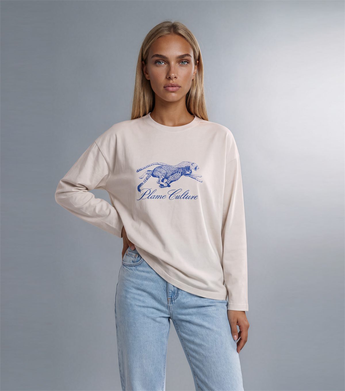 Vintage Culture Long Sleeve — Ecru (1)